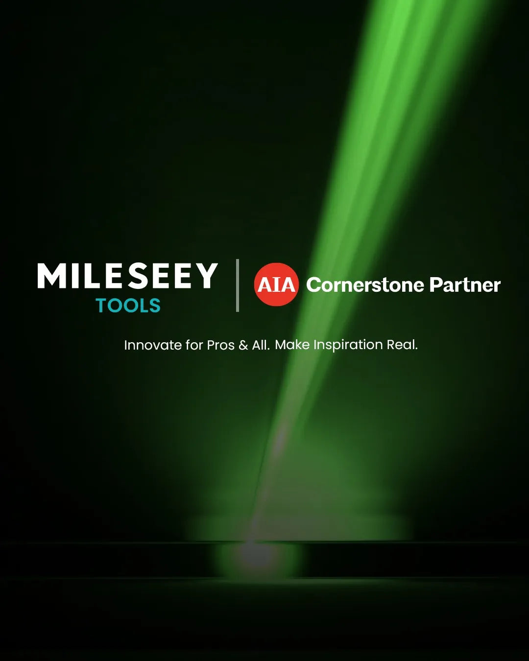 MILESEEY TOOLS は、業界におけるイノベーションとサステナビリティの推進を目的として、（AIA／アメリカ建築家協会） とパートナーシップを締結しました。